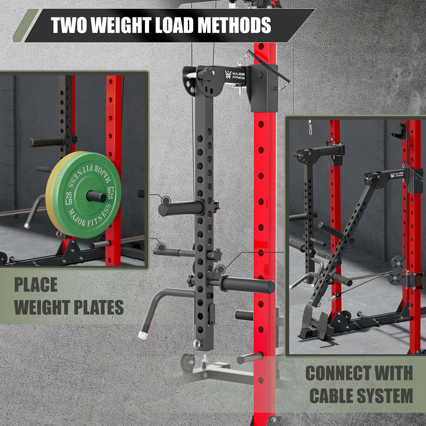 Major Fitness Lever Arms