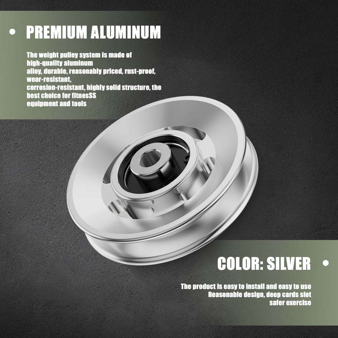 Major Fitness Rack Attachment Aluminum Pulley Set