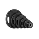 Major Fitness Rubber Coated Olympic Cast Iron Grip Plates
