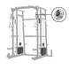 Major Fitness Aluminum Pulley & Weight Stack Bundle