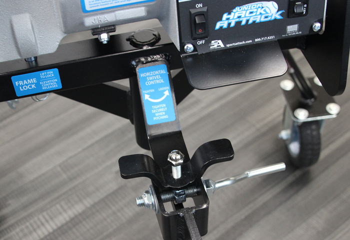 Junior Hack Attack Softball Pitching Machine - Image 4