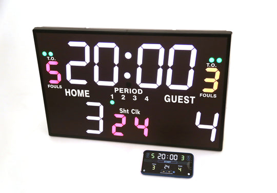 Battery Operated Multi-Sport Scoreboard w/ Bluetooth