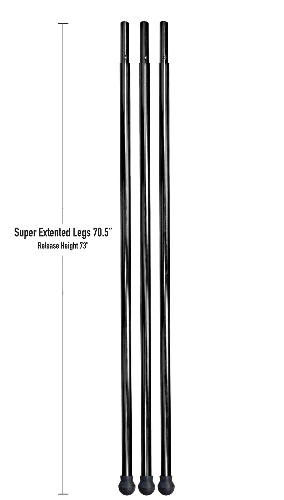 Junior Hack Attack Baseball Super Extended Legs, set of 3 - Image 1