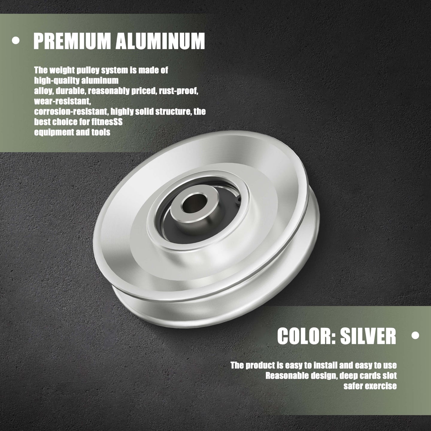Major Fitness Rack Attachment Aluminum Pulley Set