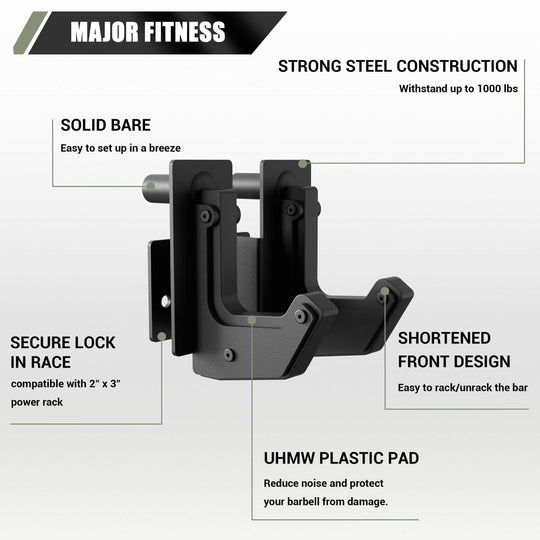 Major Fitness Sandwich J-Hooks